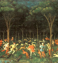 UCCELLO Paolo The Hunt In The Forest