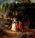 Rubens Rubens In His Garden With Helena Fourment