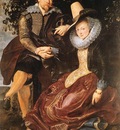 Rubens The Artist and His First Wife Isabella Brant in the Honeysuckle Bower