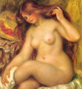 Bather with Blonde Hair