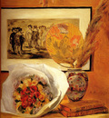Renoir Auguste Still Life With Bouquet