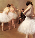 Carrier Belleuse Pierre The Ballet Lesson