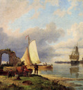 Dommersen Pieter Christiaan On The Spaarne Haarlem