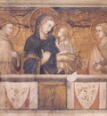 LORENZETTI Pietro Madonna With St Francis And St John The Evangelist