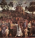 Perugino Pietro Moses s Journey into Egypt c1482