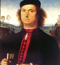 perugino pietro portrait of francesco delle opere