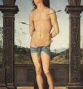 Perugino Pietro St Sebastian Louvre