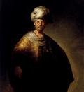 Rembrandt Man In Oriental Dress