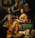 Rembrandt Musical Allegory