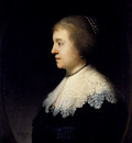Rembrandt Portrait Of Amalia Van Solms