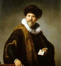 Rembrandt Portrait of Nicolaes Ruts