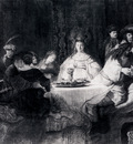 Rembrandt Samson Posing The Riddle At His Wedding Feast