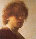 Rembrandt Self portrait c1628