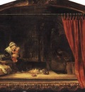The Holy Family with a Curtain WGA