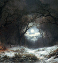 Haanen Remi van A Moonlit Winter Landscape
