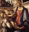 BOTTICELLI Sandro Madonna And Child And Two Angels