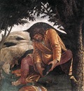 botticelli scenes from the life of moses detail