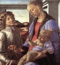 Madonna and child with a angel