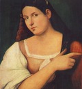 Piombo Sebastiano del Portrait of a Girl