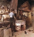 Robinson Theodore The Apprentice Blacksmith