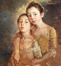 Artists daughters with a cat EUR