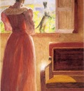 Anschutz Thomas P Lady by a Window