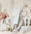 Rowlandson Thomas A Study In Life Drawing