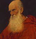 Titian Portrait of an Old Man Pietro Cardinal Bembo
