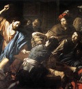 VALENTIN DE BOULOGNE Christ Driving The Money Changers Out Of The Temple