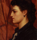 Prinsep Valentine Cameron Head Of An Italian Girl