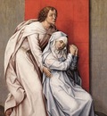 Weyden Crucifixion Diptych left panel