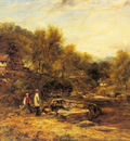 Watts Frederick William Anglers By A Stream