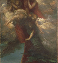Watts George Frederick The Denunciation of Adam and Eve c1873 c1898