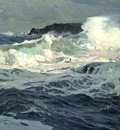 Waugh Frederick Judd Southwesterly Gale St  Ives
