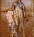 Whistler The Greek Slave Girl aka Variations in Violet and Rose
