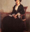 Bouguereau William Portrait Of Genevieve Celine Eldest Dau