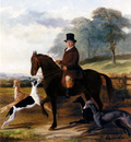 Knight William Henry Mr Gilpin On His Favorite Hack With Greyhounds