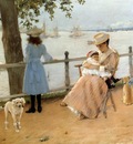 Chase William Merritt Afternoon by the Sea aka Gravesend Bay