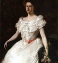 Chase William Merritt Lady with a Rose