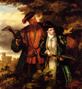 Frith William Powell Henry VIII And Anne Boleyn Deer Shooting