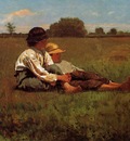 Homer Winslow Boys in a Pasture