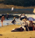Homer Winslow By the Shore