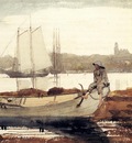 Homer Winslow Gloucester Harbor and Dory
