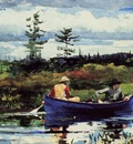 Homer Winslow The Blue Boat