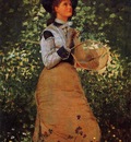Homer Winslow The Butterfly Girl