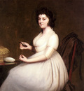Wright Joseph Portrait Of Mrs Abney