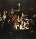 an experiment on a bird in an air pump by joseph wright of derby