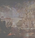 L Hiver ou le Deluge par Nicolas Poussin