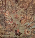 meister der reise des kaisers ming huang nach shu
