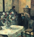 paul gauguin interieur du peintre paris rue carcel 1881